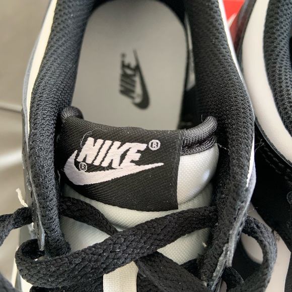 Nike Dunk Low Retro White Black ’PANDA’ (2021) GS - Picture 6 of 11